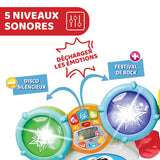 Chicco 00009820100000 Mi First Batería con Luces y Sonidos, 3 Modos de Juego Instrumento Musical con Batería para Niños, Multicolor, Grande Jucarii Bebe Naty Shop