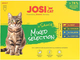 Multipack Selección Mixta en Salsa (12 x 85 g) | Adulto | Comida húmeda premium en salsa para gatos grandes Multipack mito 4 Sorten | Ohne Konservierungsmittel | paquete de 12