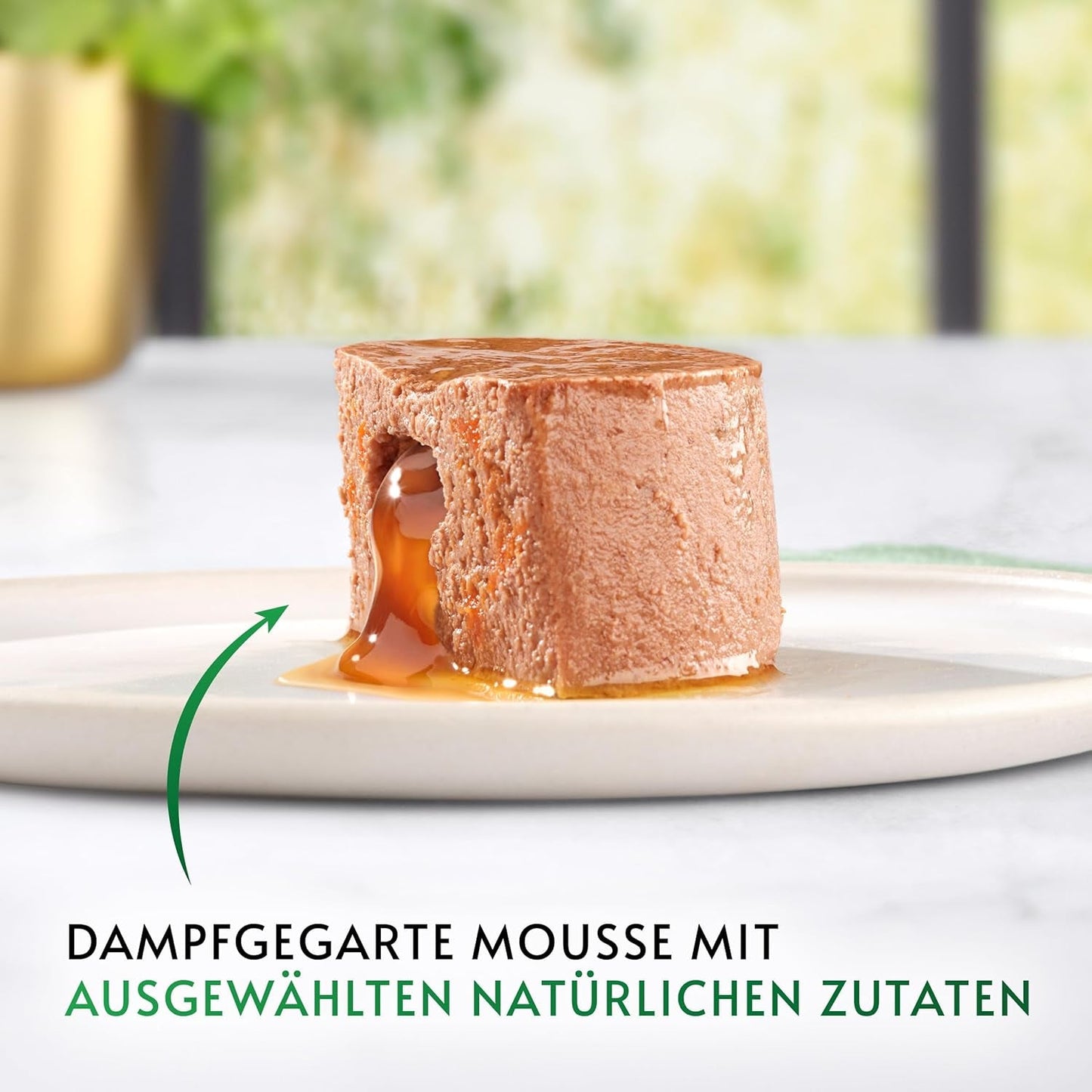 Gourmet Nature's Creations Mousse de salsa de corazón, comida húmeda para gatos, rica en pollo, paquete de 12 (12 x 85 g)