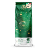 Caffè Crema - Café en grano tostado en Sicilia - Proceso tradicional de tueste largo con crema perfecta, bolsa de 250 g, acidez extra baja para máquinas totalmente automáticas y portafiltro