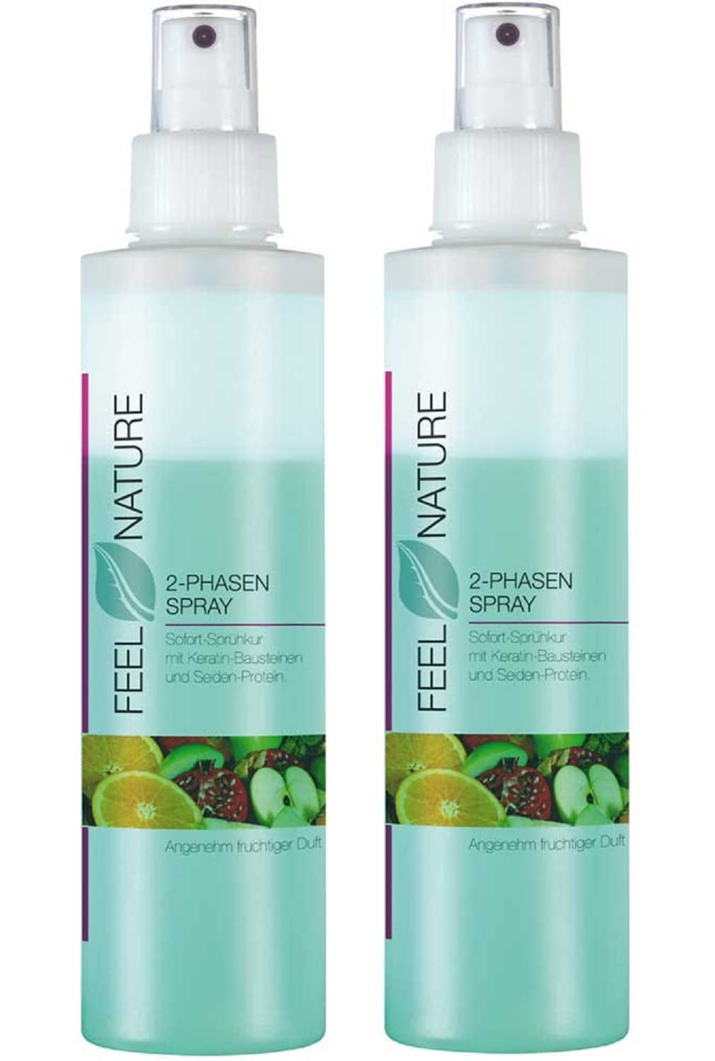Set de 2: Spray de cuidado bifásico Feel Nature 2 x 200 ml Productos desenredantes Naty Shop Título predeterminado