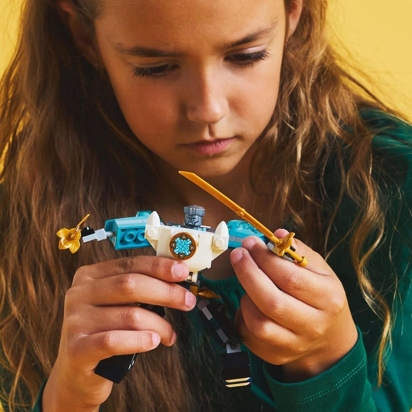 LEGO NINJAGO Robot de acción de Zane - Juguete ninja con 3 minifiguras para juegos de rol - Pequeño set para construir y jugar para niños - Idea de regalo para niños y niñas a partir de 6 años 71827 Juegos de construcción Besuche den LEGO-Store