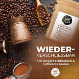 Premium Bio Kaffeebohnen 1000g, 100% Honduras Hochland Arábica Kaffeebohnen Bio - Köstlich, suave, säurearm - Bio Kaffee ganze Bohnen - Ideal como Kaffeebohnen Vollaautomat - 360° Rundum Ehrlich