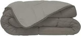 Couette CALGARY Chocolate/Corail 140 Edredones y edredones Naty Shop 260X240X1 cm