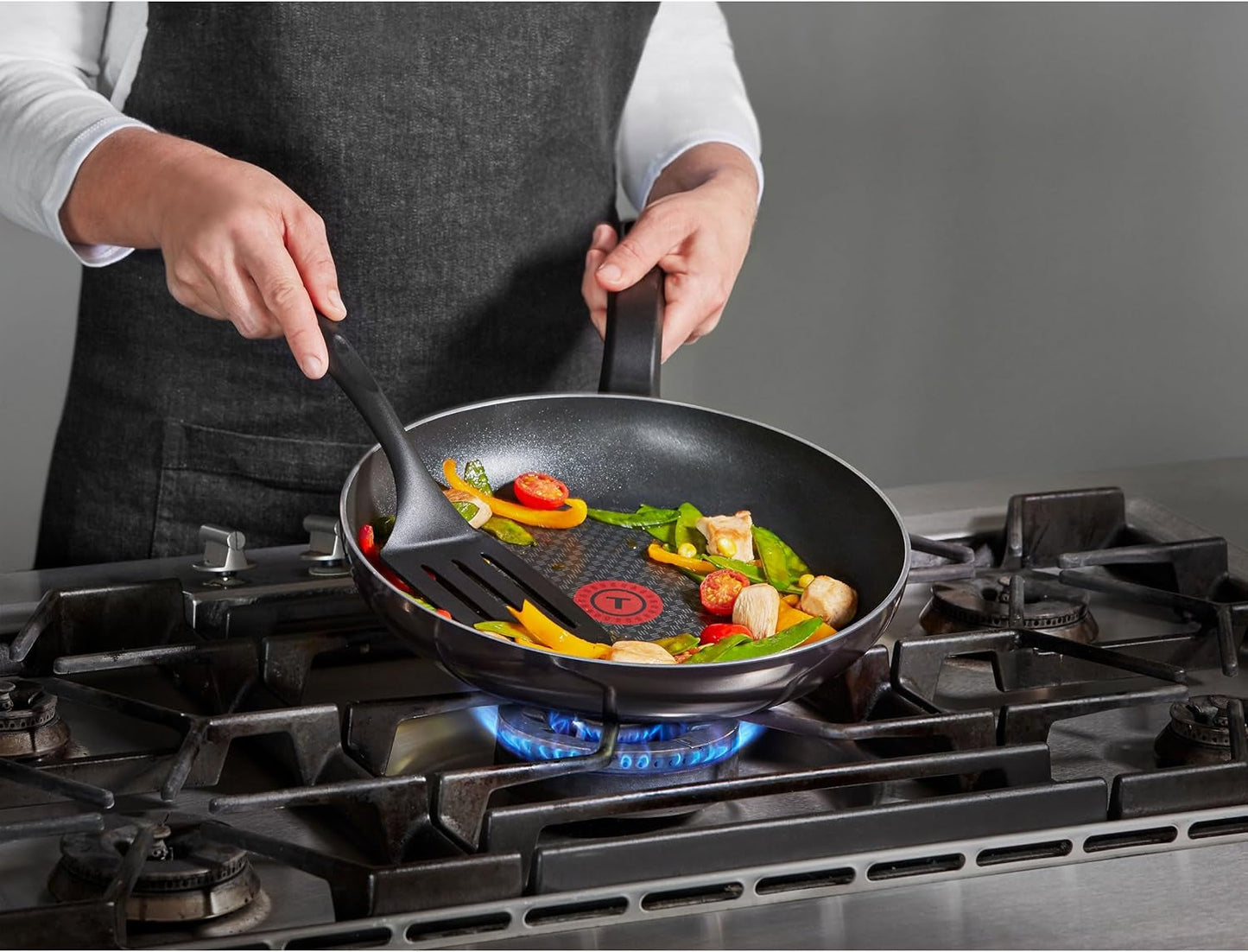 Tefal D52606 Resist, revestimiento antiadherente de titanio Ollas y Sartenes Naty Shop