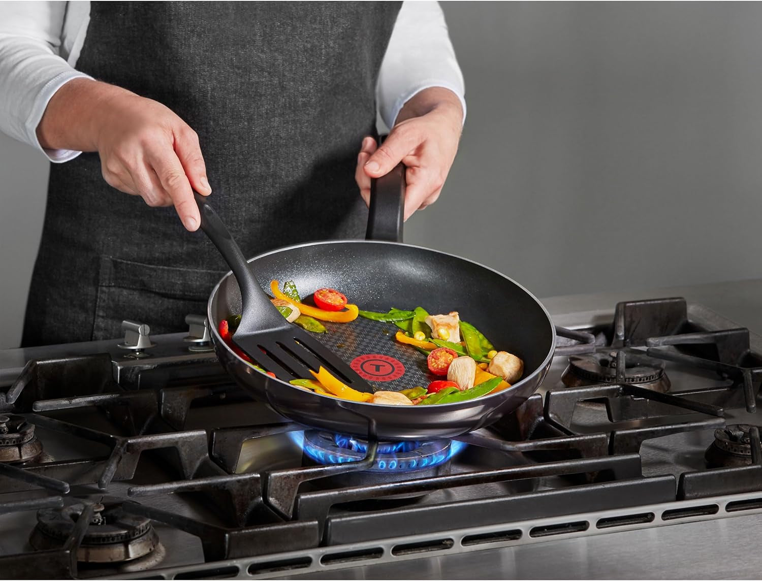 Tefal D52606 Resist, revestimiento antiadherente de titanio Ollas y Sartenes Naty Shop