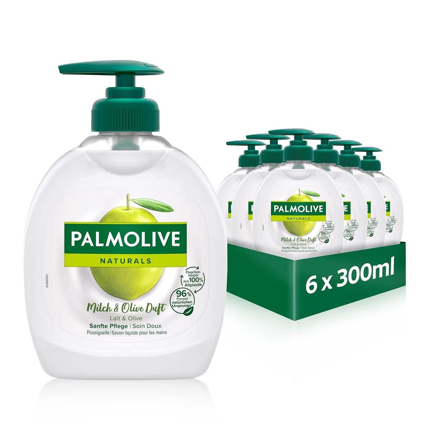 Palmolive Jabón de manos líquido, set 6 x 300 ml Naty Shop Default Title