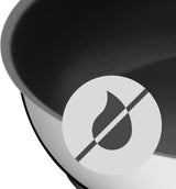 WMF Devil, inducción, acero inoxidable revestido Cromargan, mango de plástico Ollas y Sartenes Naty Shop