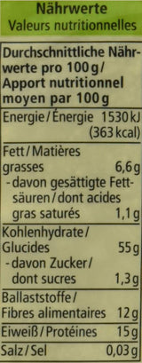 Salvado de avena ecológico con germinados, 500g