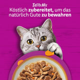 Whiskas Comida húmeda para adultos 1+ Tasty Mix Country Collection en salsa, 84 sobres, 84 x 85 g (1 paquete a granel) - Comida húmeda de alta calidad para gatos adultos