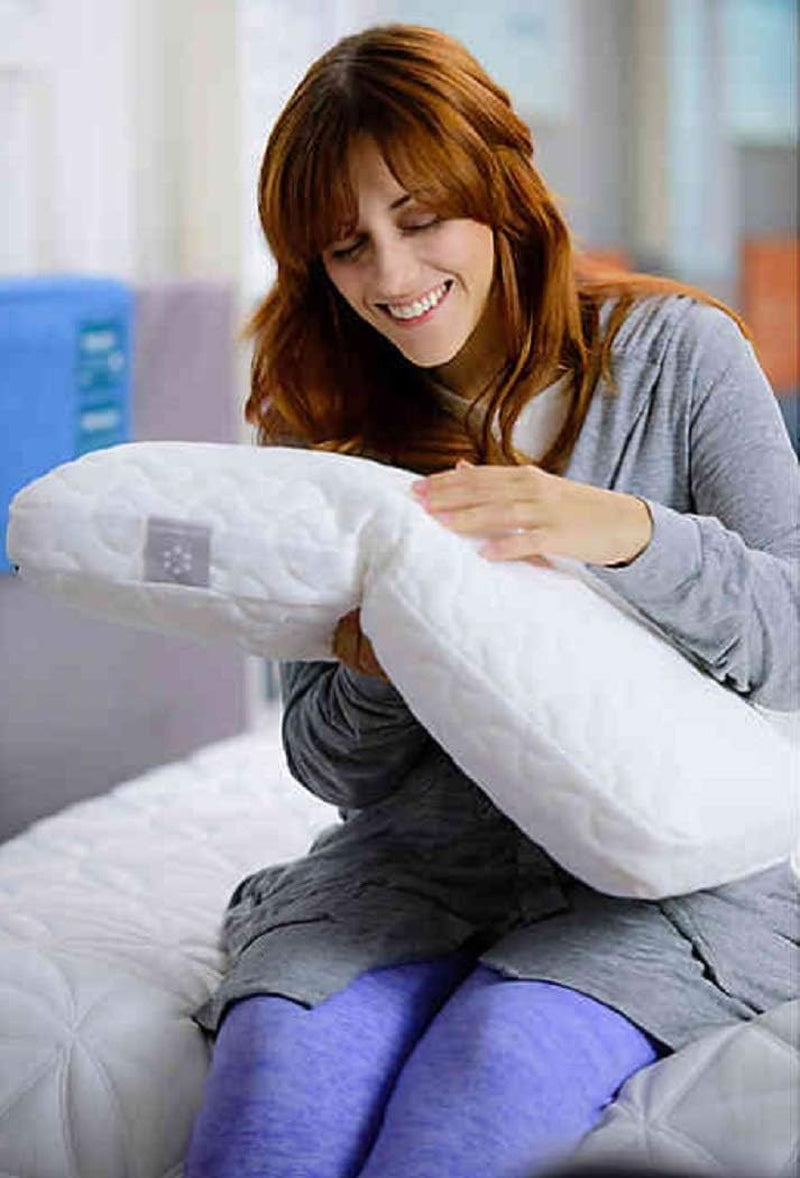 Tempur-Pedic Tempur-Cloud Almohada para dormir, estándar, blanco, 1 unidad (paquete de 1) Naty Shop Standard Pillows