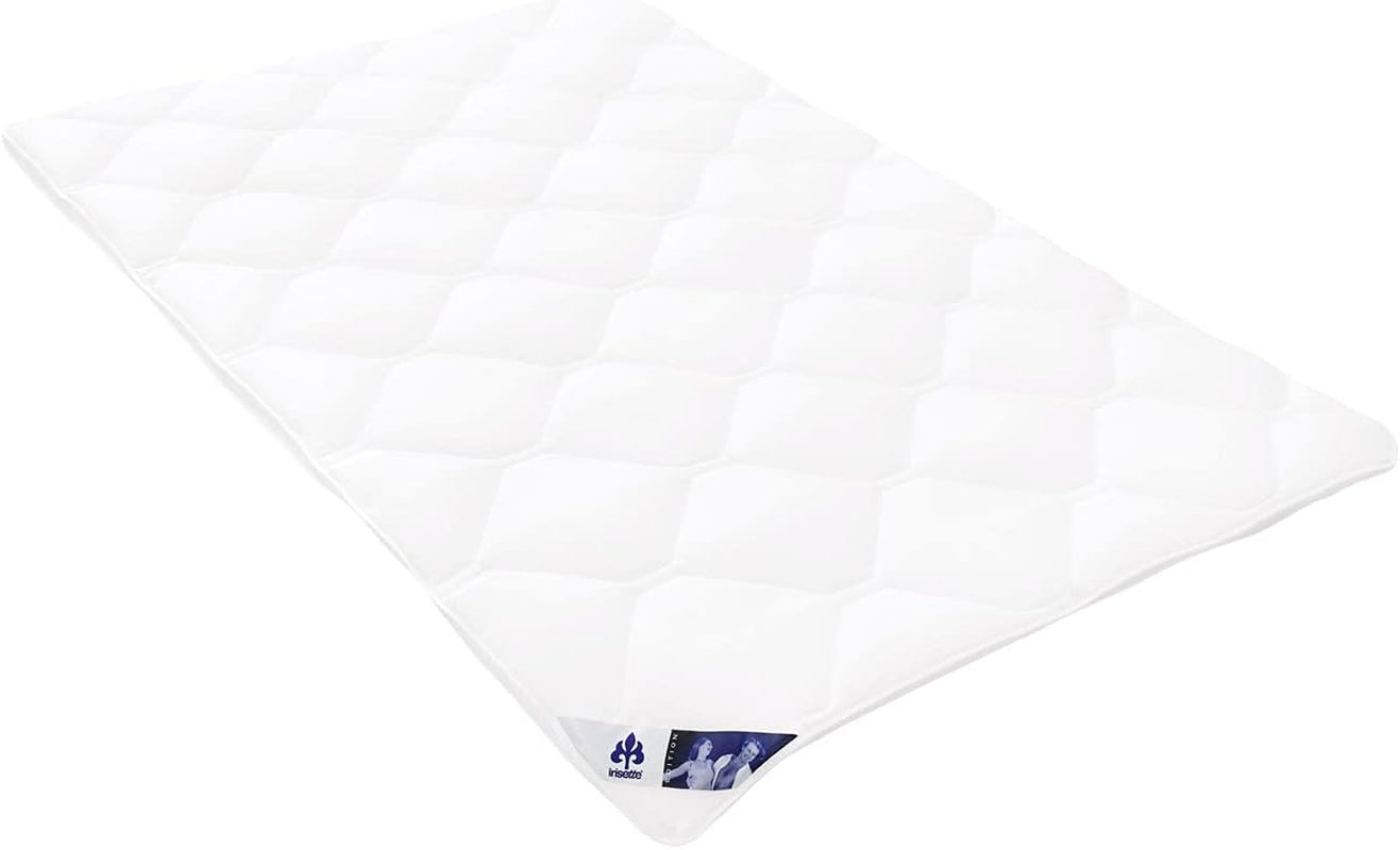 Edredón de verano Irisette Edition - Hecho en Alemania - Edredón ligero de verano con suave funda de microfibra, 155 X 220 cm, certificado Ã-ko-Tex Edredones y edredones Naty Shop Edredón 4 estaciones 155 X 220