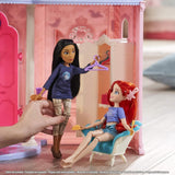 Casa de Muñecas Comfy Squad Castillo de Princesas Disney con 6 Muebles y 16 Accesorios Juguete para Niñas de 5 Años Casas de Muñecas Naty Shop