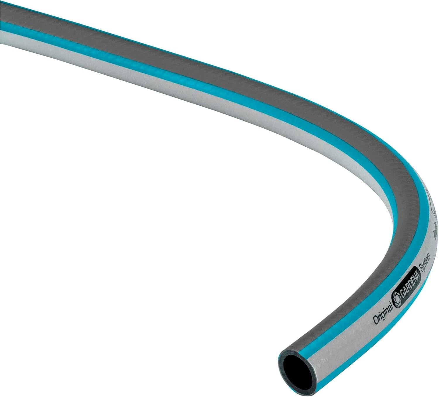 Manguera Gardena Classic 19 mm (3/4"), 20 m: Manguera de jardín universal de tejido resistente, tejido cruzado, presión de estallido de 22 bar, resistente a los rayos UV, sin componentes del sistema, 12 años de garantía (18022-20)