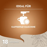 Lavazza Crema E Aroma, sabor cremoso y aromático, Röstung medio, 18 pastillas