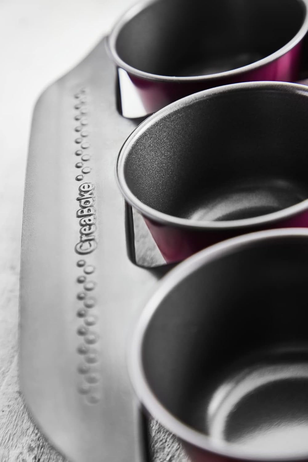 Tefal Creabake J3040104 Kuchenform, 9 Mulden, Antihaftbeschichtung, Austauschbar, Perfektes Backen, Kreative Und Leckere Rezepte, Nicht Compaible Mit Cake Factory, Creabake Moldes y bandejas para hornear Naty Shop