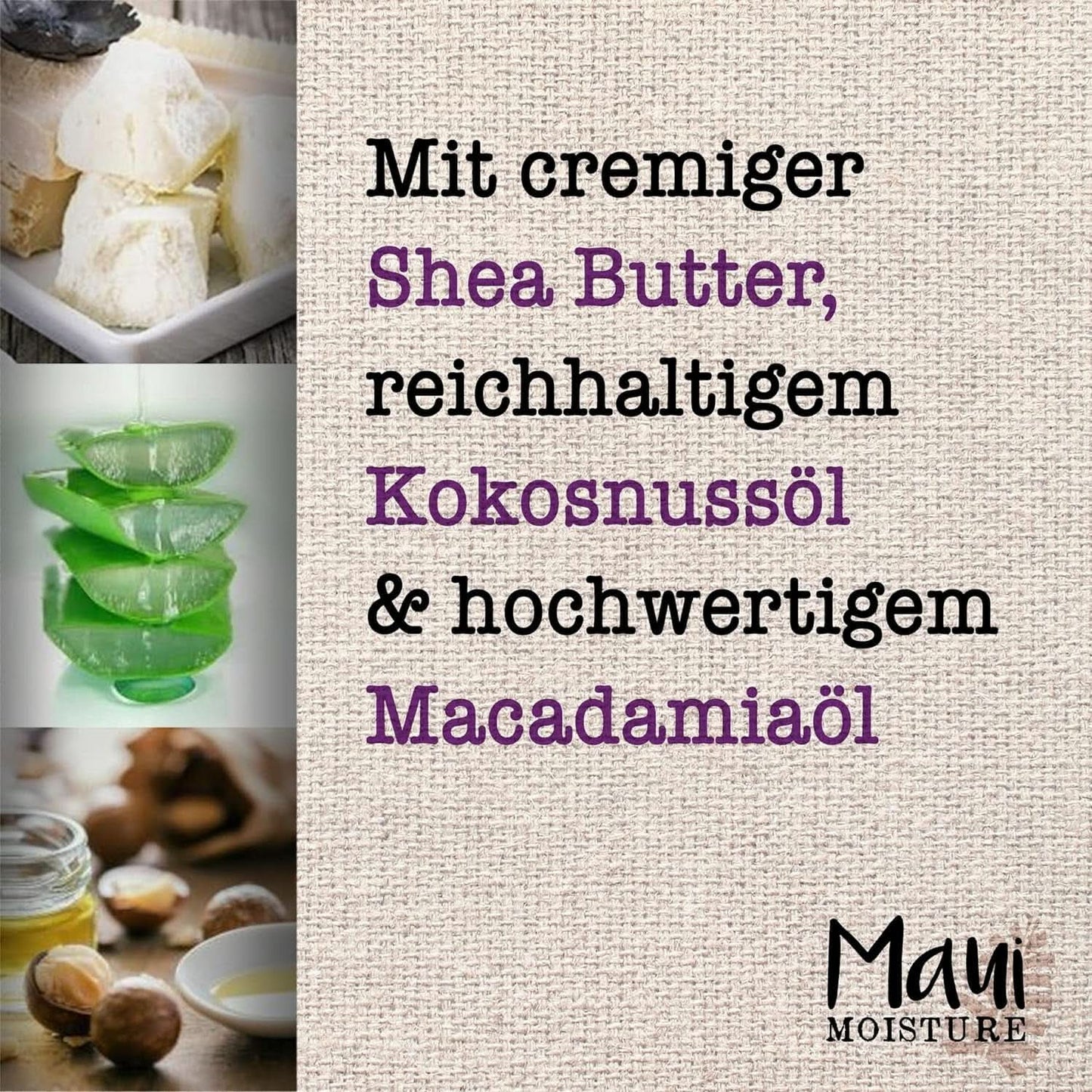 Maui Moisture Revive & Hydrate + Manteca de Karité, Champú o Acondicionador, 385ml Ducha y Baño Naty Shop