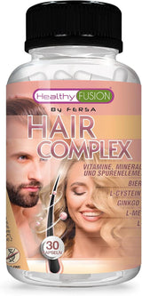 Healthy Fusion Haircomplex, eficaz contra la caída del cabello, 30 cápsulas Cuidado del cabello Naty Shop Default Title
