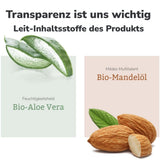 Lavera Basis Sensitiv, cuidado intensivo para pieles secas con Aloe Vera y aceite de almendras, 150 ml Naty Shop