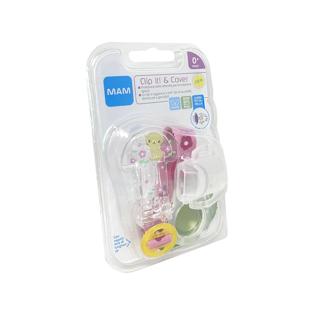 MAMÁ ¡Córtalo! & Funda, cadena con funda para chupete, neutro