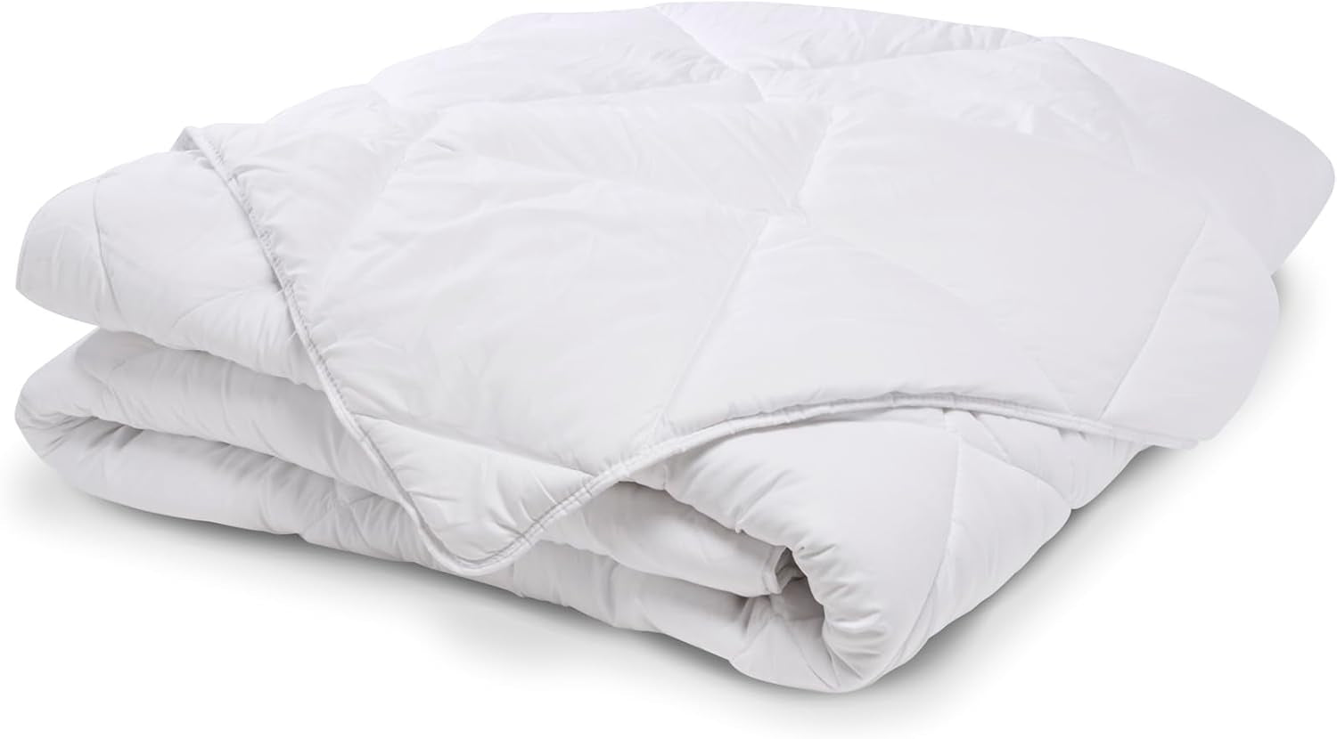 Edredón calentito para 1 persona, Hygiafill lavable a 95°, testado profesionalmente, blanco, 140X200Cm, KBOB40 Edredones y edredones Naty Shop