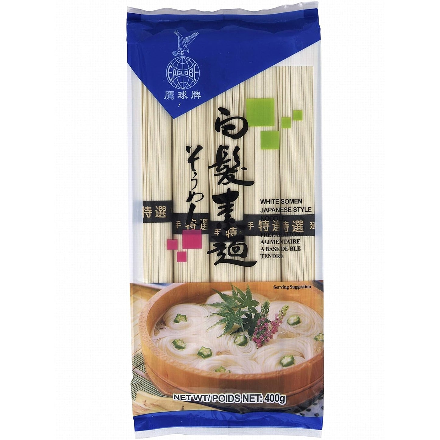 - Fideos secos Somen (1 x 400 g)