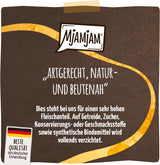 MjAMjAM - Comida húmeda premium para gatos - Panna Gatto - pollo tierno con un aderezo noble, paquete de 12 (2x80 g), sin cereales