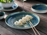 Creatable 22447 Serie Yuki Vajilla para 2 platos de porcelana Apto para lavavajillas y microondas Fabricado en Europa