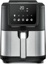 ROMMELSBACHER Freidora de aire caliente con ventana FRH 1700, 10 programas, silenciosa Electrodomésticos Naty Shop 5,5 litros