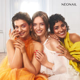 NÉONAIL Nail Art Flowers Set - Trockenblumen - Getrocknete Blumen - Nageldesign Zubehör - Nageldekorationen - Getrocknete Blüten - Decoración de uñas - Gelnägel Zubehör - 3 colores - Rosa, Lila, Naranja
