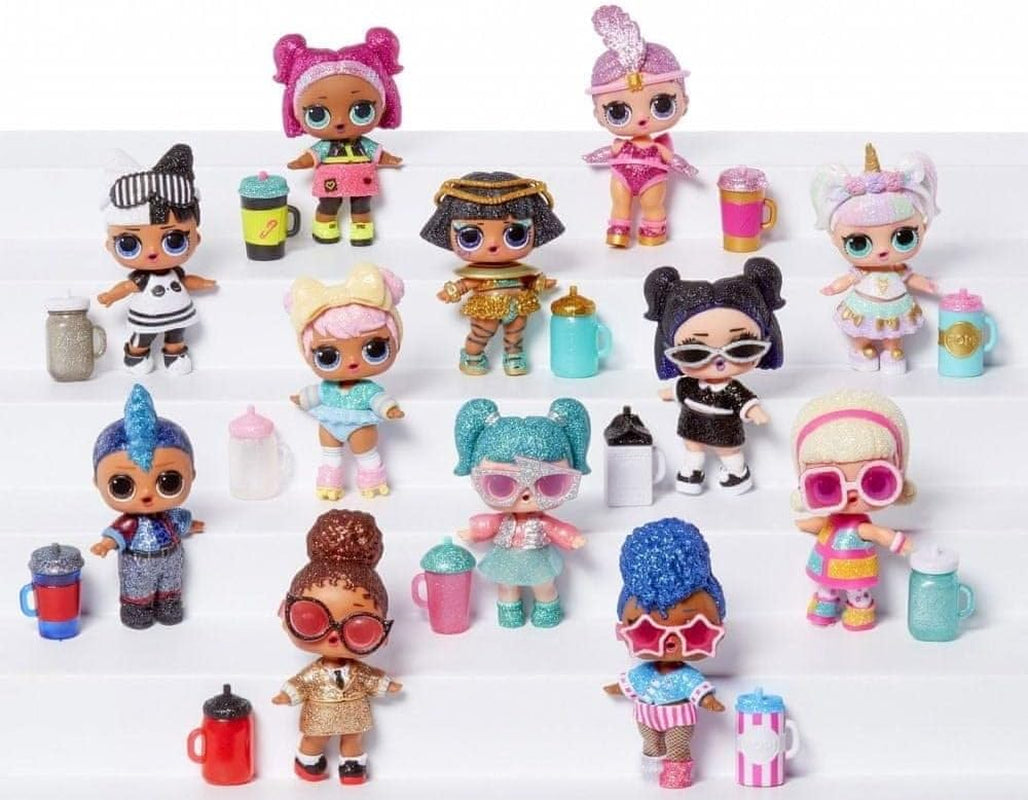 LOL Surprise Glitzer Series - Glitzer-Puppen im 12er-Pack - Más de 80 sorpresas con Puppen, atuendos, accesorios y más - Spielzeug mit Wasserüberraschung - Für Mädchen und Jungen ab 4 Jahren