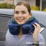 Cabeau Evolution Earth - Almohada para el cuello 25 cm Almohadas de viaje Naty Shop
