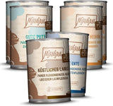 MjAMjAM - Comida húmeda premium para gatos - Pack Mix V - Pure Meat Delight Paquete de 6 (6 x 400 g) Sin cereales con carne extra
