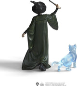 Schleich 42682 Profesora McGonagall & Patronus, A partir de 6 años, HARRY POTTER - Figura de juego, 16 X 11 X 18 cm Figuras de acción Naty Shop