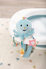 Juguete de baño Octily 18x14cm incl. 3 figuras en caja de regalo 23,5x17x13,5cm azul - juguete con elementos de agarre - juguete de baño infantil para atrapar y jugar Baby Toys Naty Shop