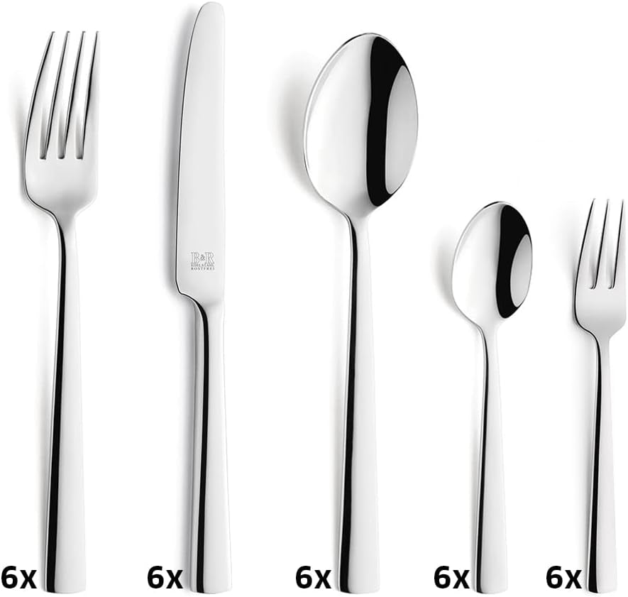 Beckmann & Rommerskirchen Juego de cubiertos 30 piezas 3591 MANO Kitchen Naty Shop