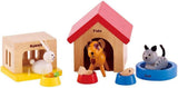 Hape E3459 - Habitación infantil, pequeña Casas de muñecas Naty Shop Mascotas