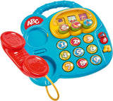 Simba 104010016 - Telefono ABC Color, Juguete Bebe, Visualización Giratoria de Imagen, Canción, Telefono para Jugar, Telefono para Aprender, Con Diferentes Sonidos, 20cm, Habilidades Motoras, Para Niños Pequeños, A Partir de 6 Meses Juguetes Bebé Naty Shop Default Title