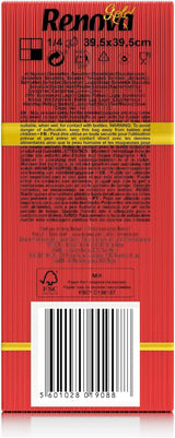 Servilletas de papel Renova Red Gold - 40 servilletas