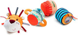 Lilliputiens - Rollo sonoro Jack Velcro - Colorido juguete de actividades para bebés con diferentes sonidos y sonajeros extraíbles - Fomenta la escucha y la motricidad - A partir de 6 meses - 83064 Baby Toys Naty Shop