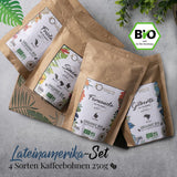 ORIGEENS Bio Café Probierset 1kg | Premium Bio Arábica Kaffee Ganze Bohnen Set 4x250g | Rostung tradicional | Kaffee Geschenkset