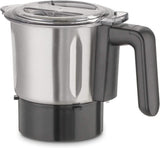 CASO B 1800 Powerblender-Set - Batidora con base, 28.000 U/Min, Vaso de vaso 1,75 L, Inkl. Trinkflasche Und Zerkleiner, Mezclador Testsieger Mit Sehr Gut, Edelstahl Naty Shop