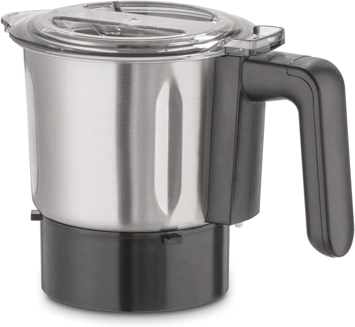 CASO B 1800 Powerblender-Set - Batidora con base, 28.000 U/Min, Vaso de vaso 1,75 L, Inkl. Trinkflasche Und Zerkleiner, Mezclador Testsieger Mit Sehr Gut, Edelstahl Naty Shop