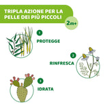 Toallitas Húmedas Protectoras Chicco NaturalZ, Pack de 20. Protección natural de verano con hierba de limón y eucalipto, protección de día y de noche.