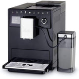 Melitta CI Touch: cafetera espresso totalmente automática con sistema de leche, cafetera espresso con molinillo de café integrado y espumador de leche, p. para espresso o capuchino, plateado