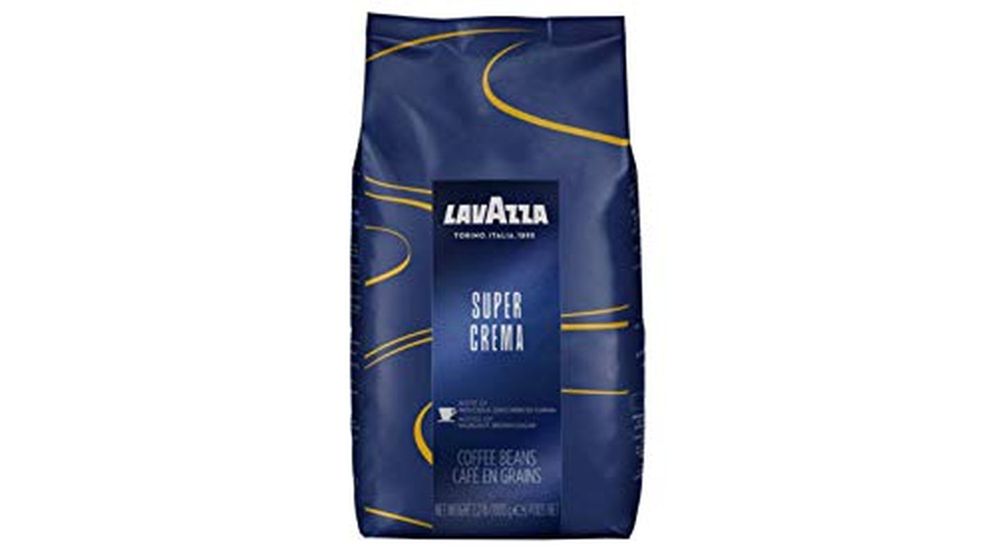 LAVAZZA Espresso SUPER CREMA Aromático 8x 1000g (8000g) - granos de café tostados