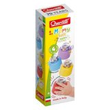 Quercetti - 4144 Momy Soft Happy Sound 4pcs Juguete de plástico blando para niños pequeños Bebe Toys Naty Shop Título predeterminado