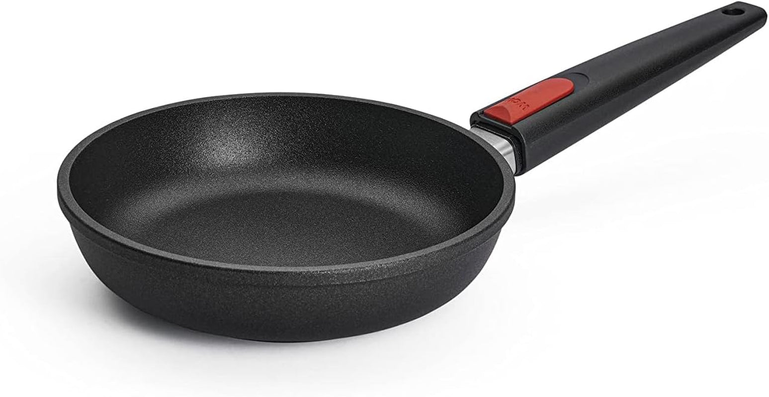 Sartén Woll Nowo Titanium - Inducción, 5 Cm de altura, mango extraíble - para todo tipo de placas, Aluminio fundido, revestimiento antiadherente Ollas y Sartenes Naty Shop 20 Cm