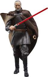 Star Wars The Black Series Conde Dooku, Star Wars: La Venganza de los Sith Figura de acción coleccionable 20 años (15cm) Figuras de acción Naty Shop