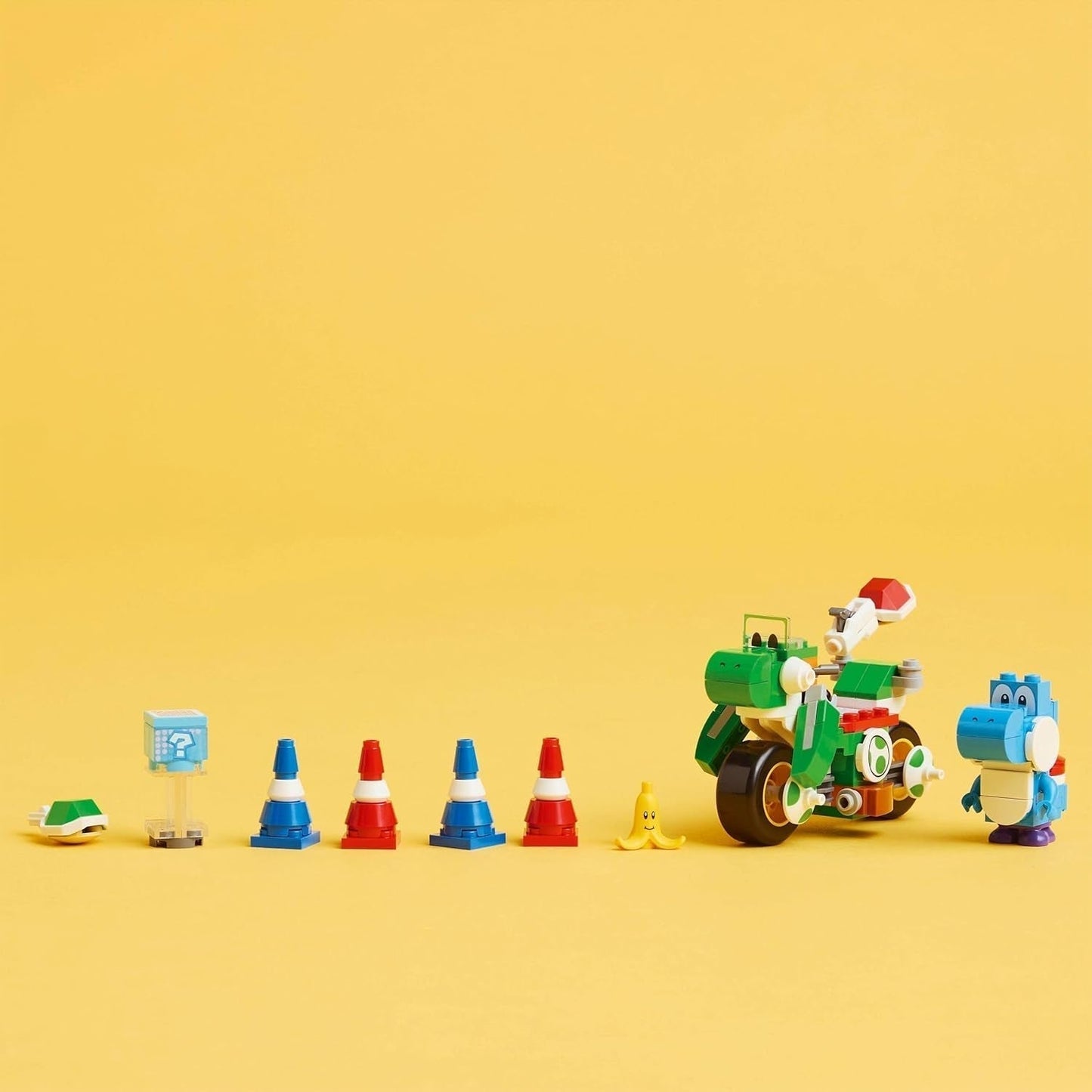 LEGO Super Mario: Mario Kart - Moto Yoshi, set coleccionable Nintendo Adventure, regalo para niños, niños, niñas y jugadores mayores de 7 años, set de colección de figuras de Yoshi 72031 Juegos de construcción Ver en LEGO-Store